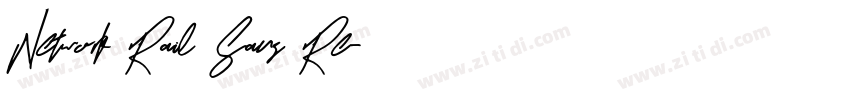 Network Rail Sans Re字体转换
